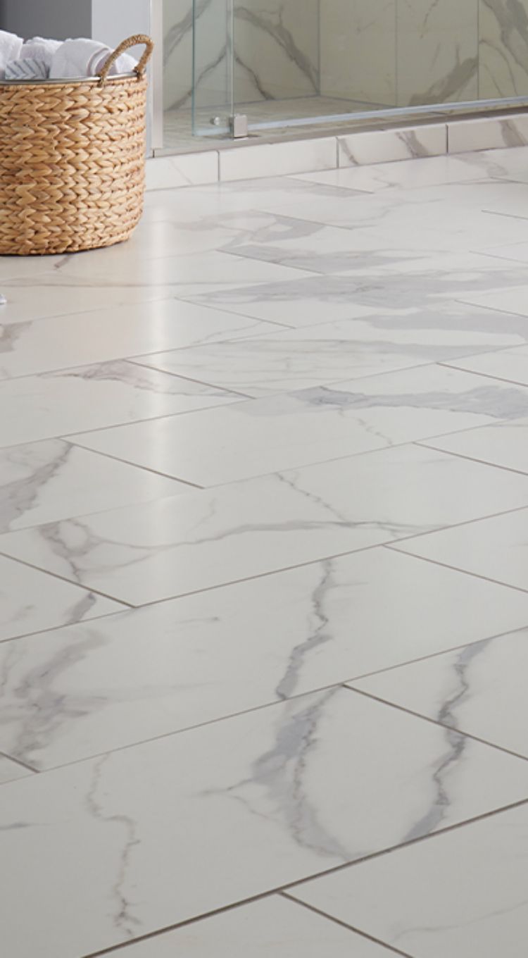 Installed laminate flooring in home